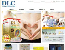 Tablet Screenshot of diamondlifestylecorporation.com